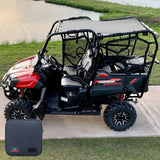 Shadeidea Sunshade for Honda Pioneer 700-4 Mesh Sun Shade Top Cover  UV Blocker - One time Install 10 Years Warranty
