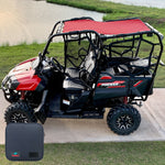 Shadeidea Sunshade for Honda Pioneer 700-4 Mesh Sun Shade Top Cover  UV Blocker - One time Install 10 Years Warranty